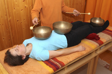 Geführte Klangmeditation/ Klangtherapie.