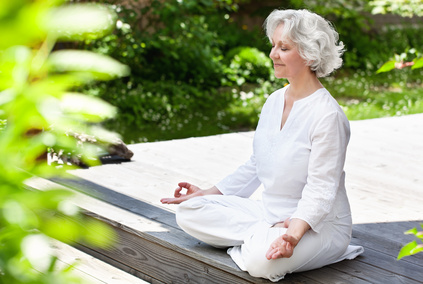 Meditation hält fit - geistig und körperlich.