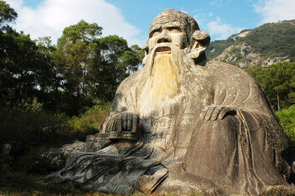 Laozi-Denkmal in China.
